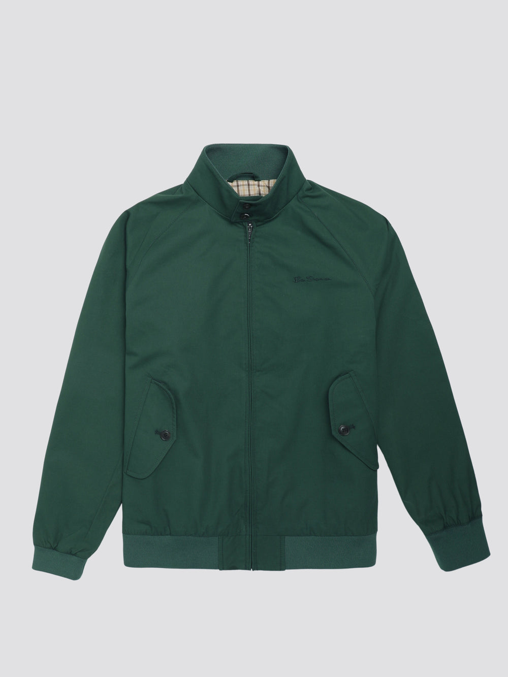 Vestes Ben Sherman Signature Harrington Vert | CWW-65057131